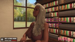 Futa3dX – Hot Brunette Can’t Control Herself From Sucking On Her Futa Gf’s Big Dick