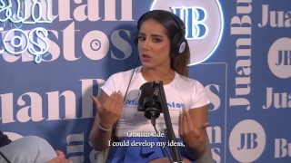 Natalia Garcia Pide una hamburgesa para chuparle la polla  al repartidor en Juan Bustos Podcast